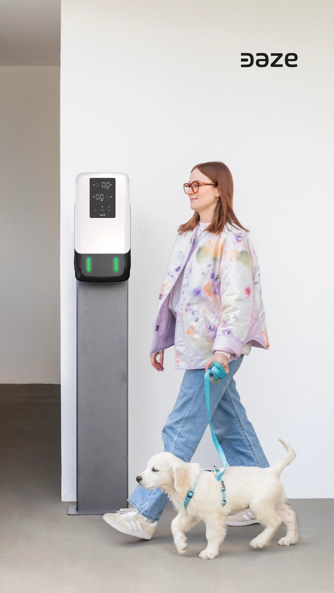 Dazebox Duo S Trifase 2x22 kW con 2 prese Tipo2 - Colonnina di ricarica