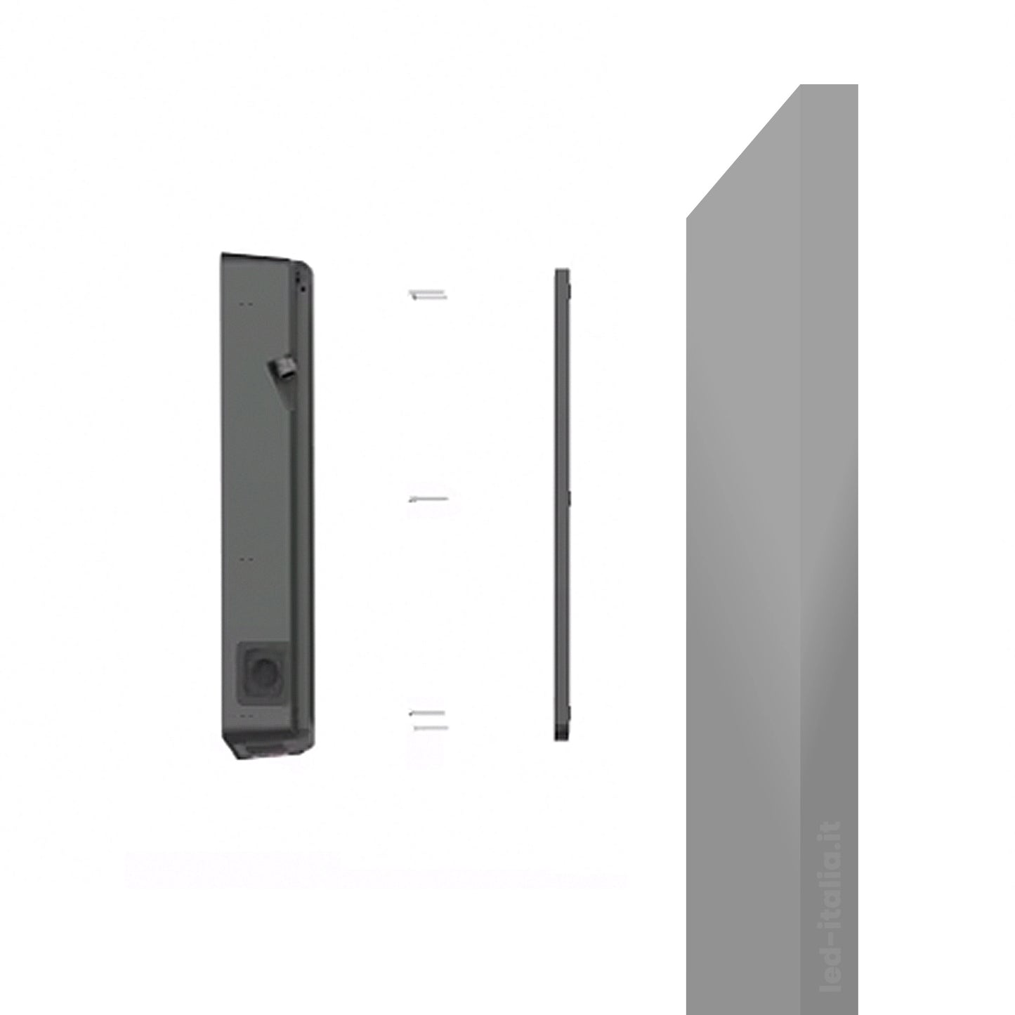 Piastra di Montaggio per installazione a parete per Hypercharger 50 kW
