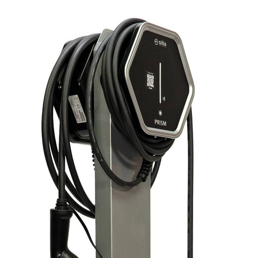 Prism Solar Twin Monofase 2 prese da 7.4 kW ciascuna - Colonnina di ricarica