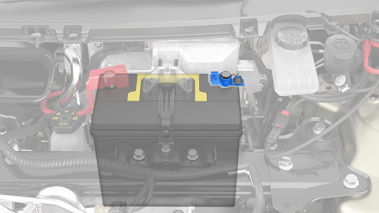 Batteria 12V 45Ah per Tesla Model 3 e Tesla Model Y, ATLASBX Hankook 85B24LS, al Piombo Acido