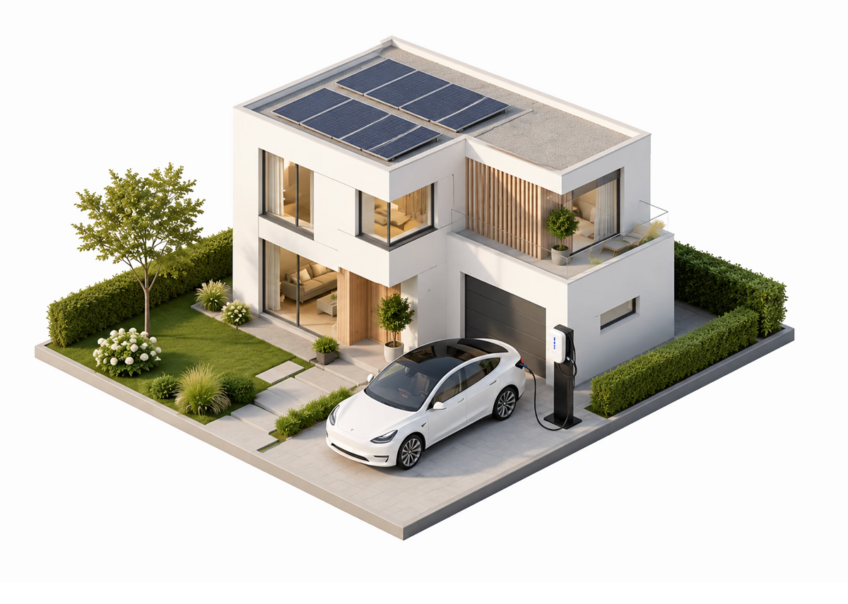 Dazebox One Trifase 22 kW - Colonnina di ricarica