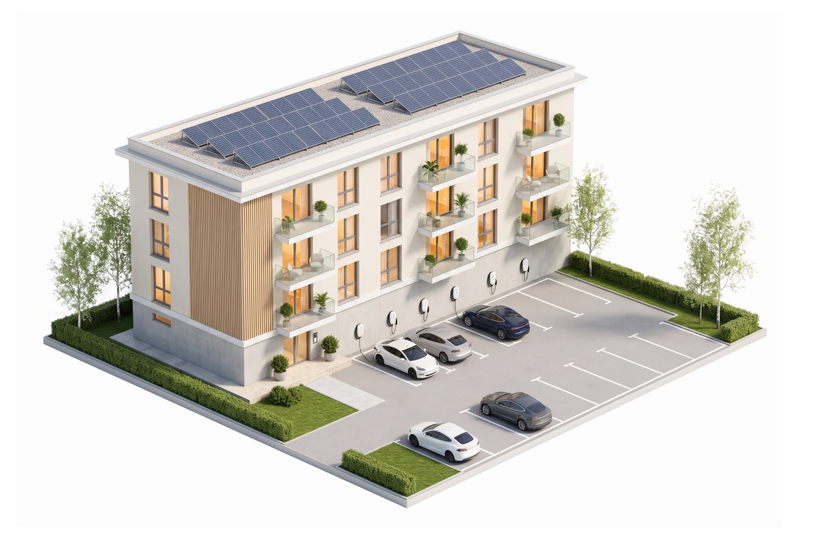 Dazebox One Trifase 22 kW - Colonnina di ricarica
